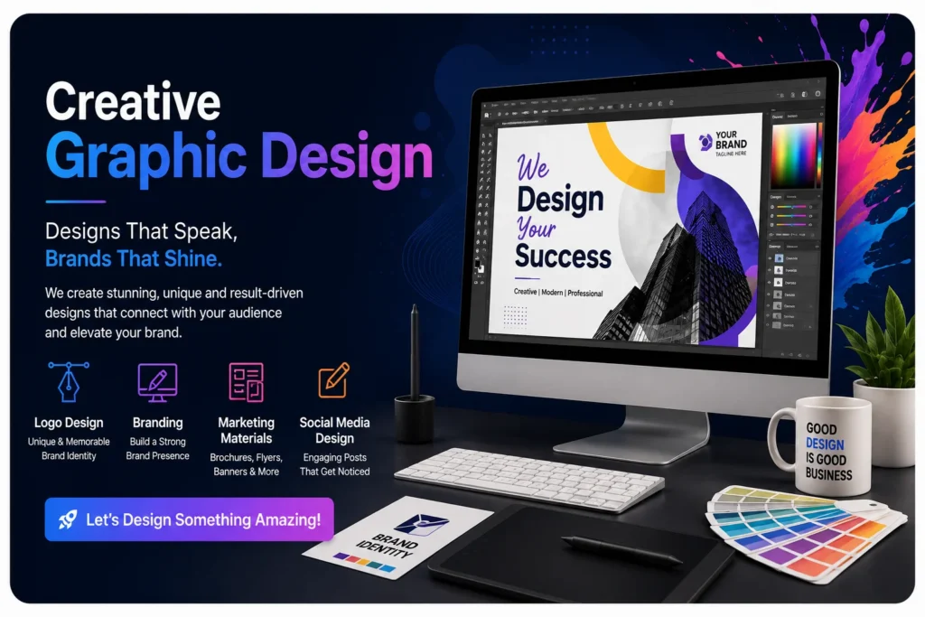 Graphic designing